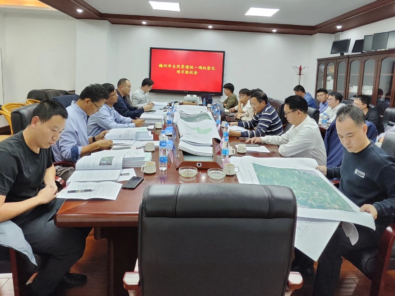 赞！W66最给力的老牌娱乐测绘自然资源统一确权挂号项目顺遂通过验收