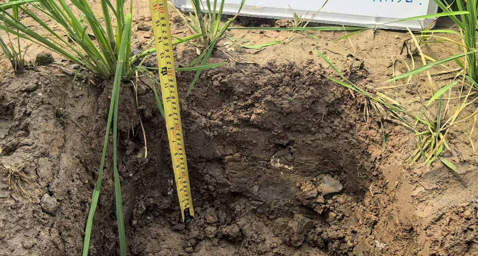 开启农业生产切合性评价，，，我司首家举行耕地质量验收“侵入体”检测